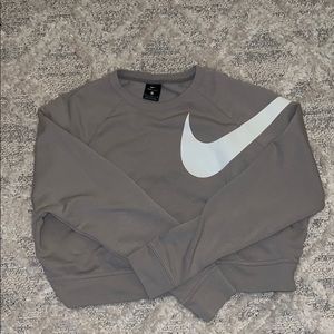 Nike cropped crew neck